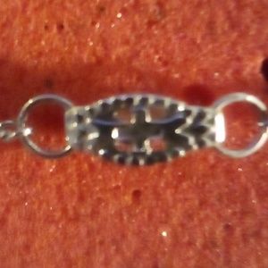 Choker small silver pendant